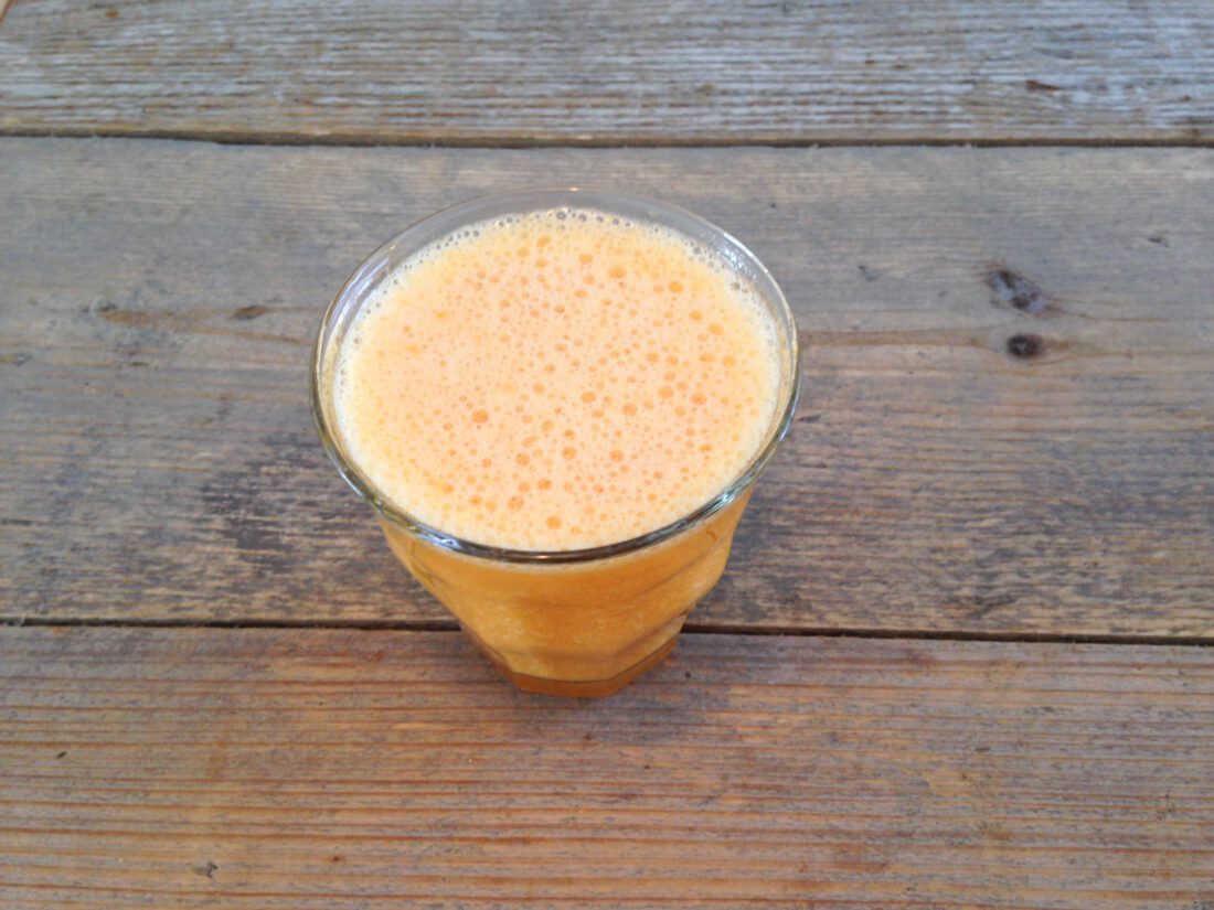 Oranje-smoothie